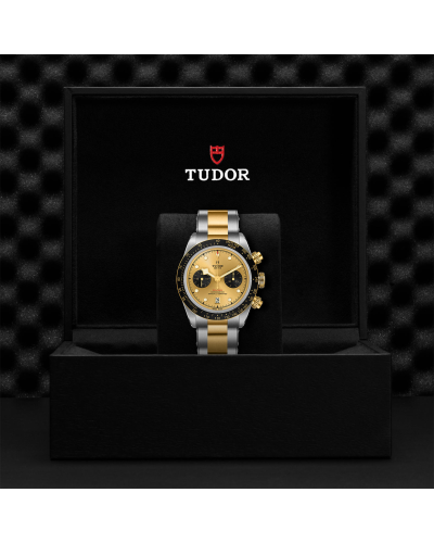 Tudor Black Bay Chrono S&G 41 mm steel case, Steel and yellow gold bracelet (watches)